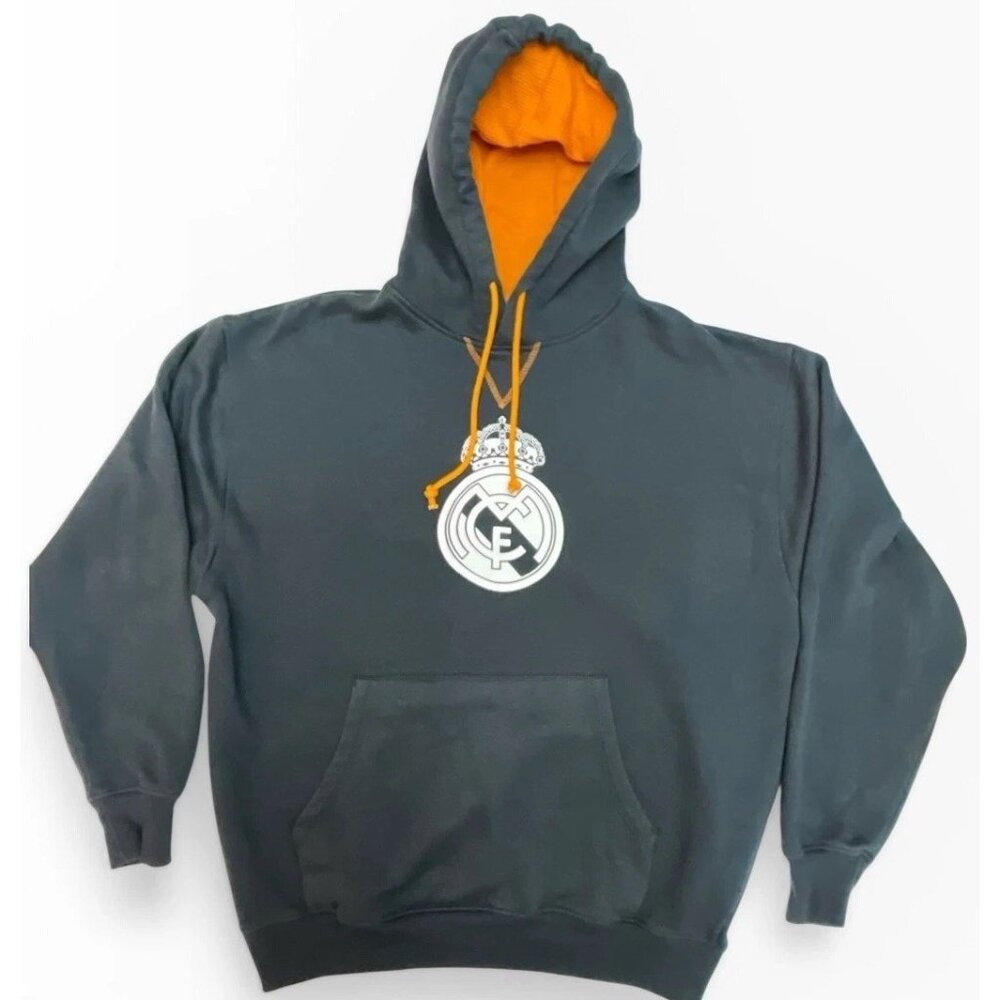 Real Madrid RMCF Authentic Hoodie Mens XL Official Product Pullover Sweatshirt